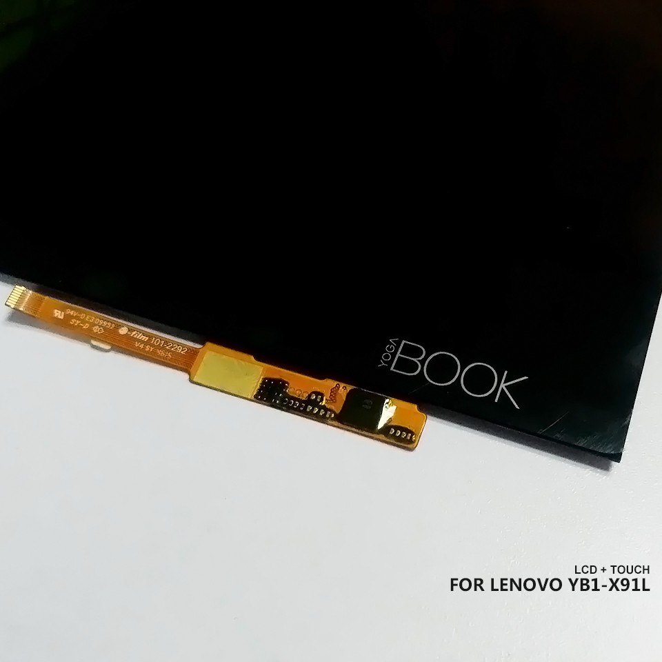 For Lenovo Yoga Book YB1-X91F YB1-X91L LCD Display Touch Screen Assembly