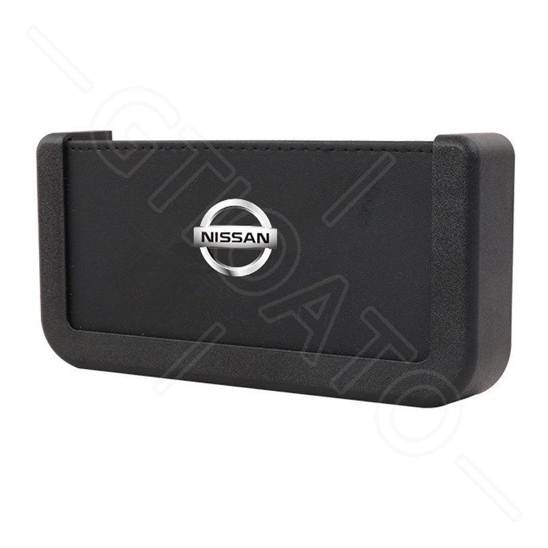 GTIOATO Hộp Đựng Điện Thoại Trên Oto Hộp Đựng Điện Thoại Trên Xe Túi Đựng Điện Thoại Trên Ô Tô Khay ĐựNg Đồ Ô Tô HộP ĐựNg Đồ TrêN Ô Tô Phụ Kiện Xe Hơi Cho Nissan X Trail Almera Sunny GTR Navara Teana Note Terra JUKE Kicks Serena ALTIMA Leaf