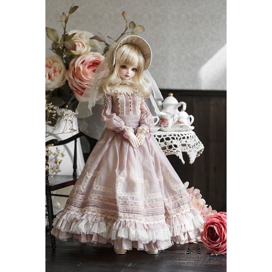 BJD búp bê 4 điểm tiểu thư cao 44cm
