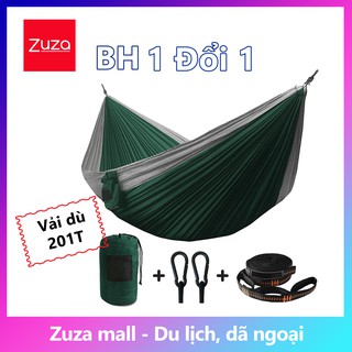 Võng phượt, võng đi phượt BSONWAY 300x200cm Vải dù 201T V1