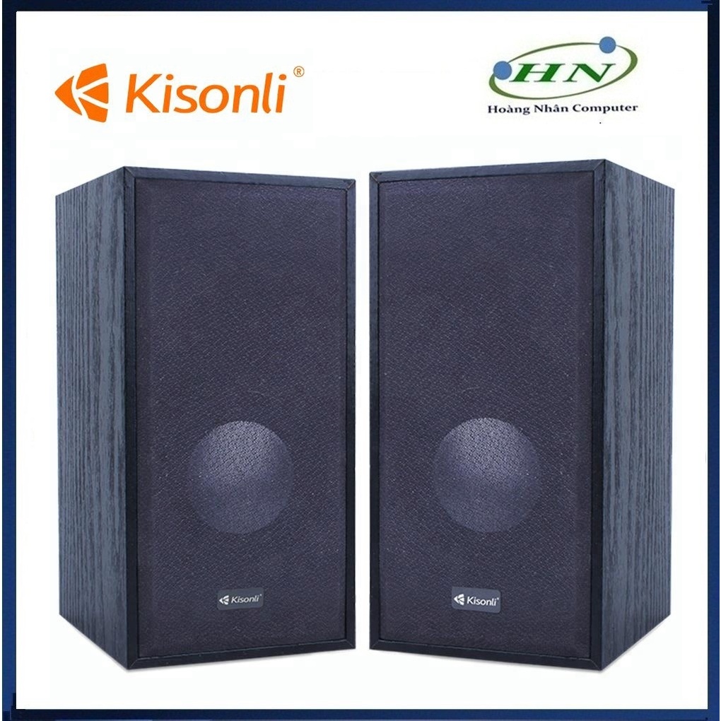 Loa vi tính 2.0 Kisonli T-004 3W x 2 âm thanh cực hay full box
