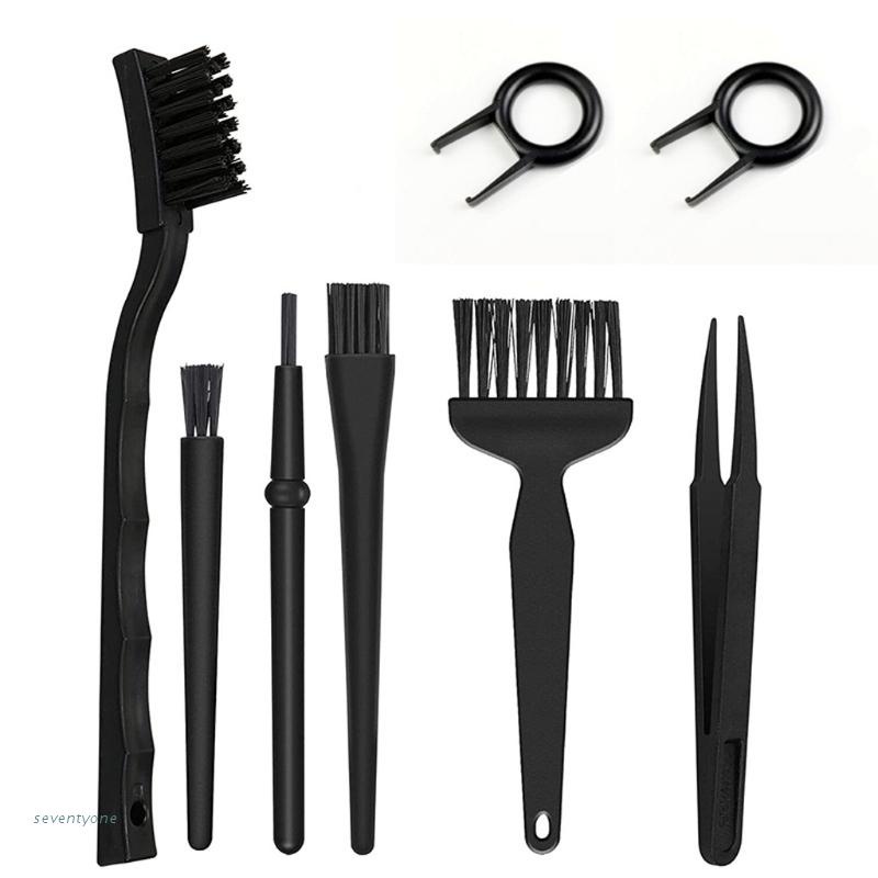Bộ 6 / 8 dụng cụ vệ sinh bụi bẩn bàn phím máy tính chống tĩnh điện tiện dụng