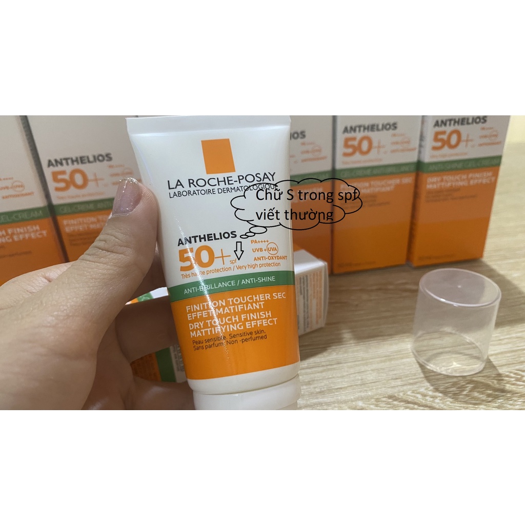 La Roche-Posay Gel Cream Dry Touch Spf 50+ Chống Bóng Nhờn Cho Da Hỗn Hợp 50ml