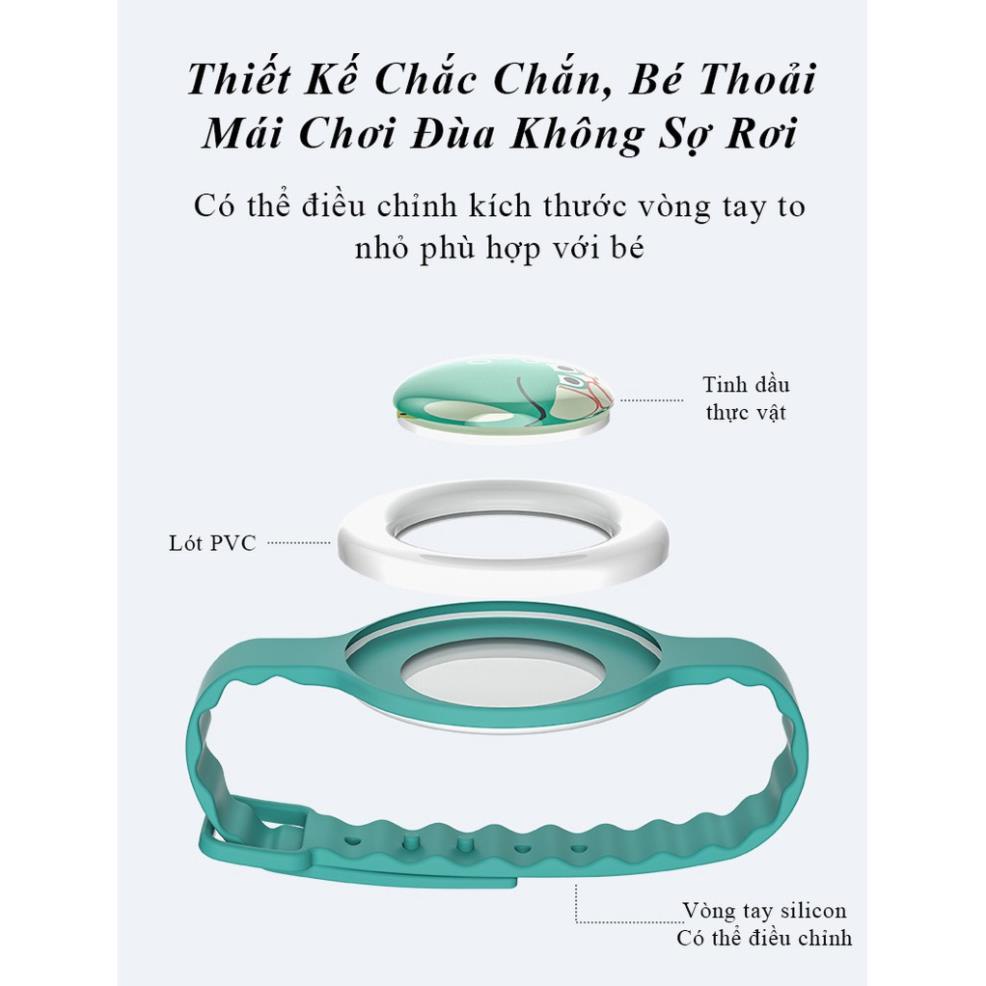Đồng Hồ Đeo Tay,Kẹp Đuổi Muỗi Tinh Dầu Thiên Nhiên - KUB An Toàn Cho Mẹ Bầu và Trẻ Sơ Sinh