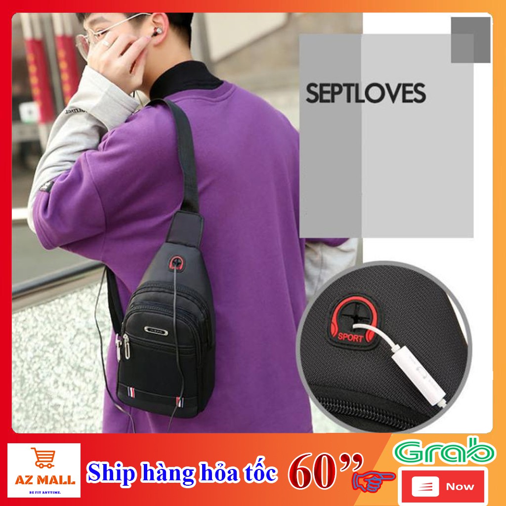 Túi Đeo Chéo Phong Cách Hàn Quốc được may bằng vải Cavans Hàng Chất Lượng Cao | BigBuy360 - bigbuy360.vn