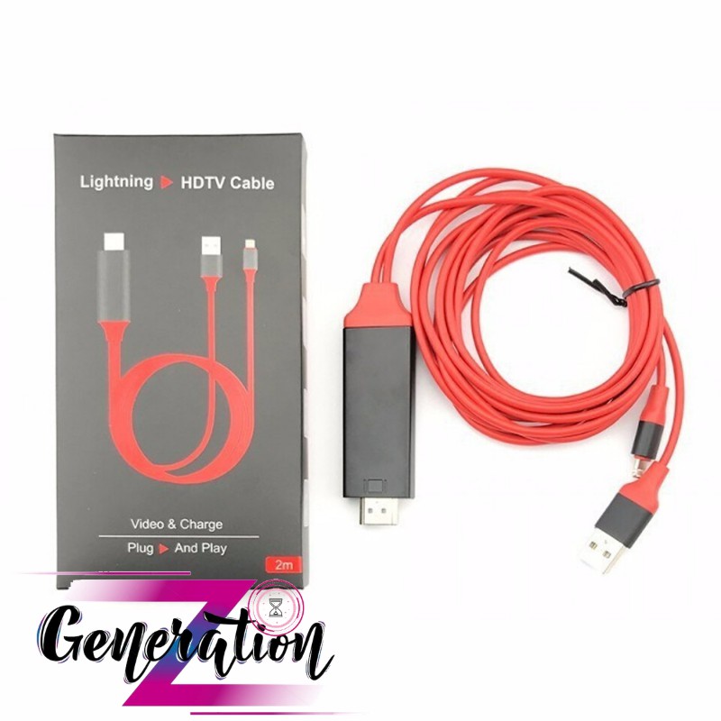 Cáp MHL lightning to HDMI cho iPhone iPad