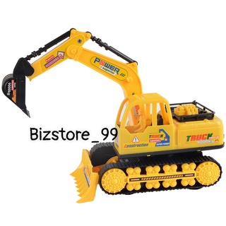 Oto đồ chơi cần cẩu công trình mini 15cm cho bé yêu