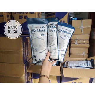 Khẩu trang kháng khuẩn 4D KF94 ( thùng 300 cái )