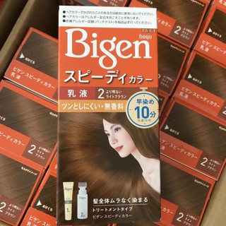 Nhuộm Tóc Bigen phủ bạc Nhật Bản