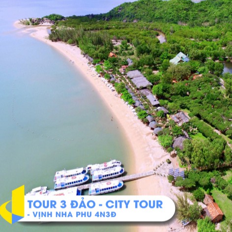 NHA TRANG [E-Voucher] - Tour 3 Đảo – City Tour – Vịnh Nha Phu 4 Ngày 3 Đêm