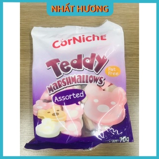 Kẹo Xốp Marshmallow GấuTrắng Hồng 70gr
