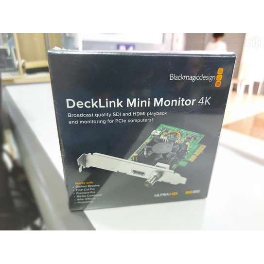 Card Kỹ Xảo Blackmagic Design DeckLink Mini Monitor 4K