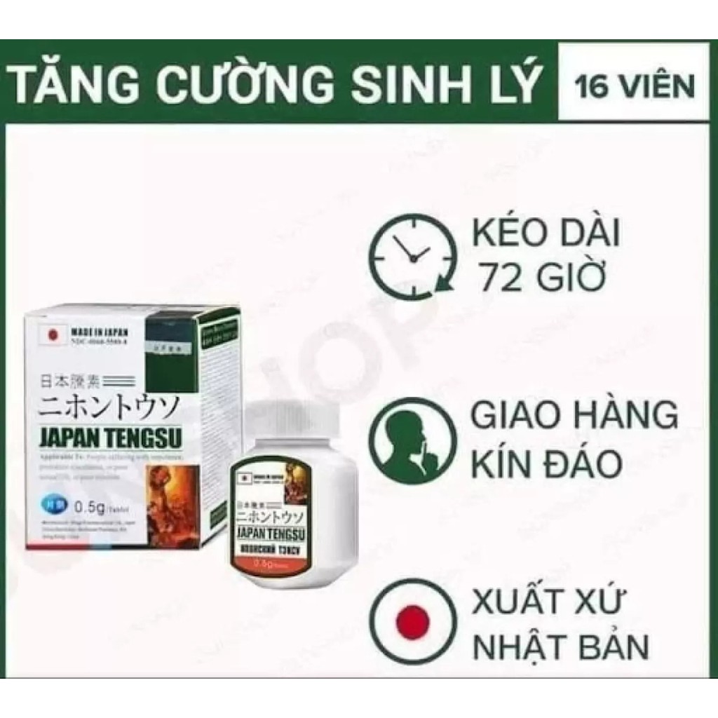 JANPAN TENGSU - Hộp 16 viên