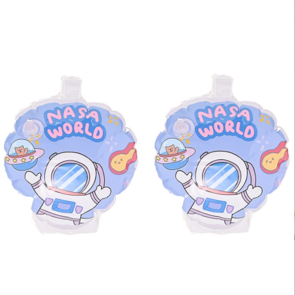 Phao tay hoạt hình đáng yêu cho bé kiểu dáng nút cài dễ sử dụng