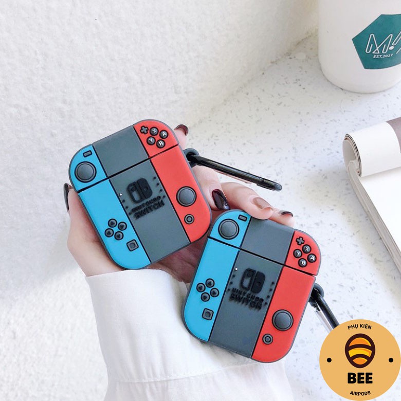 Case Airpod Vỏ Bọc Airpod 1 2 Pro Đựng Tai Nghe Airpods Máy Chơi Game Nitendo Switch Chất Liệu Silicon Cao Cấp -BEE SHOP