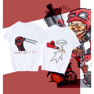 Áo thun Tay Lửng In hình Deadpool Mới Nhất