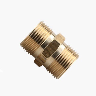 Khớp nối kép nối đầu nối đồng giữa 2 dây rửa xe-dây xịt rửa áp lực cao
