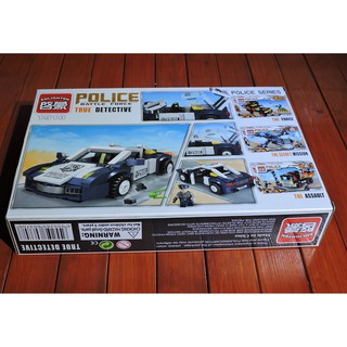Lắp Ráp Lego ENLIGHTEN, Lắp Ráp Mô Hình Xe Cảnh Sát