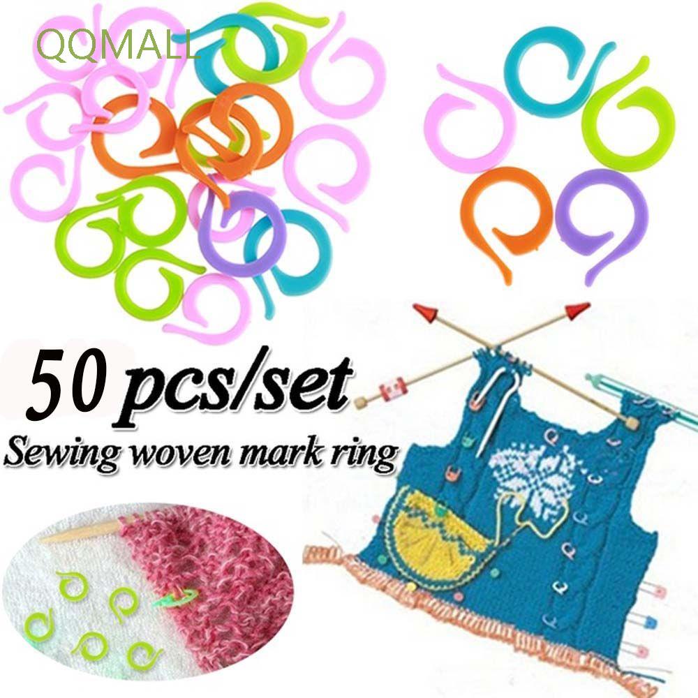 Kẹp đánh dấu cố định hỗ trợ đan móc len nhiều màu sắc tiện lợi