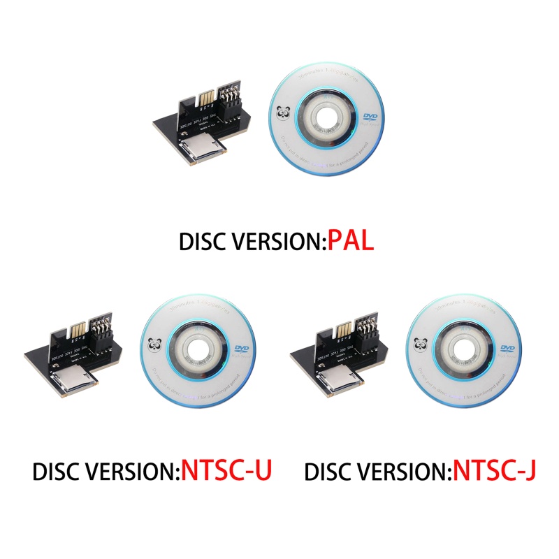 Bộ Đĩa DVD Thay Thế Cho Máy Chơi Game NGC NTSC SD2SP2 Micro SDCard