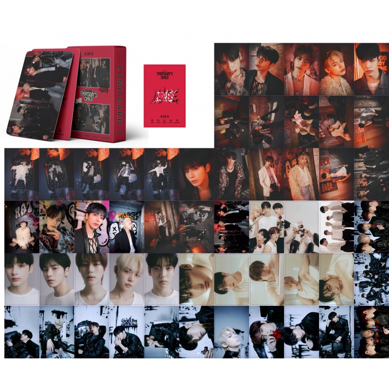 Set 55 Tấm Thẻ Ảnh Lomo Các Thành Viên Nhóm Nhạc Kpop
