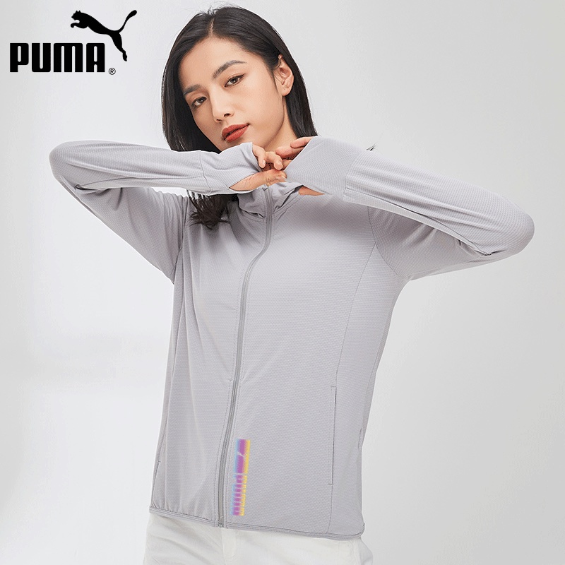 Áo Khoác Puma Dáng Rộng Thoáng Khí Thời Trang Mùa Hè Cho Nam Nữ