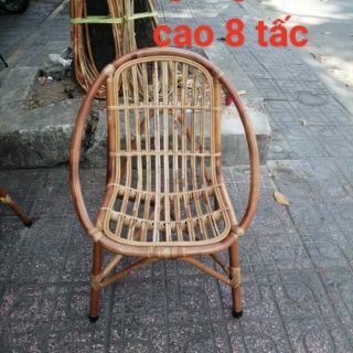 Ghế mây sọc ngang