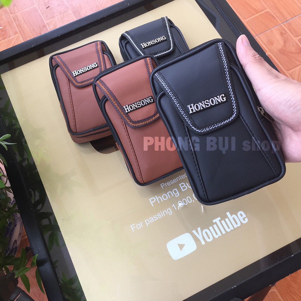 Túi Đeo Hông Đựng Điện Thoại Dáng Đẹp Da Mềm Thuận Lợi Đi Du Lịch Đi Phượt | BigBuy360 - bigbuy360.vn
