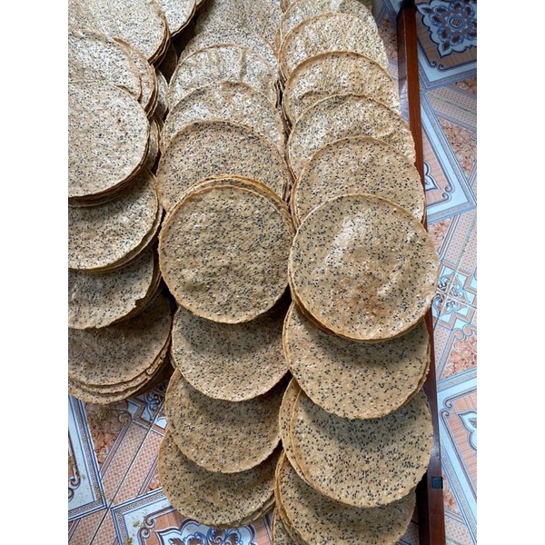 Banh đa tráng dừa tây ninh ngon 1 bịch 10 cái