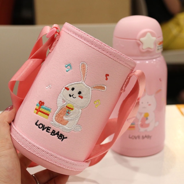 [HÀNG CHÍNH HÃNG] Bình Giữ Nhiệt Cao Cấp Love Baby Có Ống Hút Nước Cho Bé | BigBuy360 - bigbuy360.vn