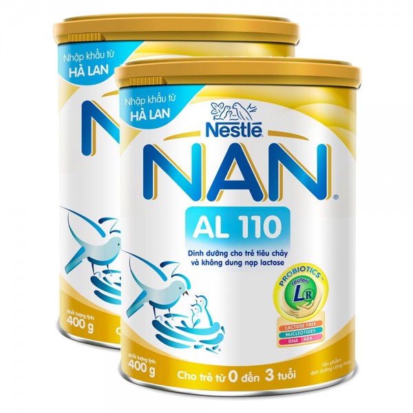 Sữa bột Nestle Nan AL110 400g (0 - 3 tuổi)_Duchuymilk