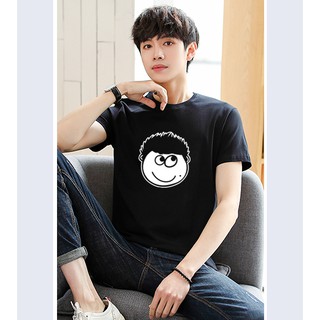FREESHIP Áo thun tay lỡ nam nữ form rộng tộc trưởng Mặt Bếu Áo Unisex 2 màu trắng đen - áo thun 360