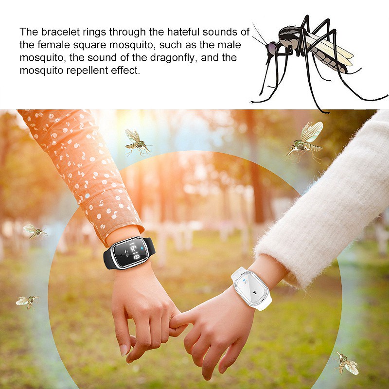 Vòng Đeo Tay Đuổi Muỗi M2 Cổng Usb Tiện Dụng