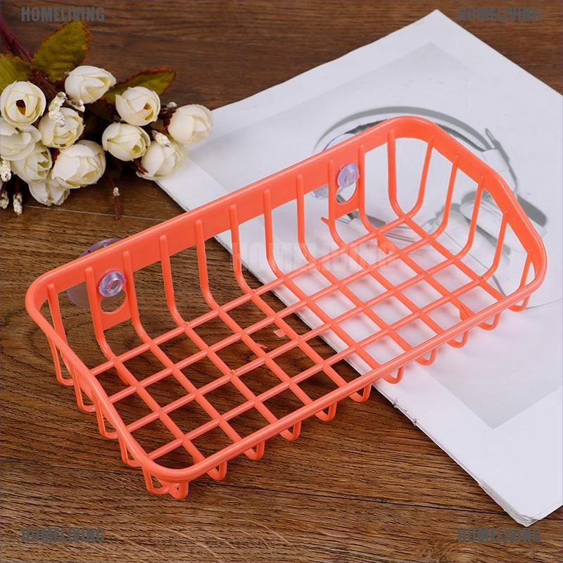 Giá Đựng Xốp Rửa Chén Hai Giác Hút Đôi Tiện Dụng