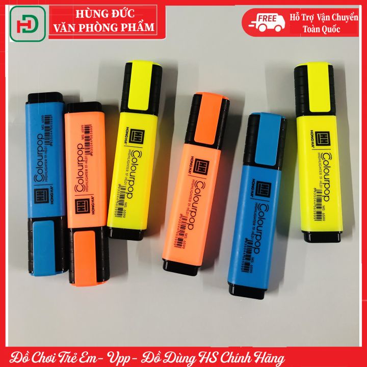 Bút dạ quang Hồng Hà nhiều màu TF - HL01