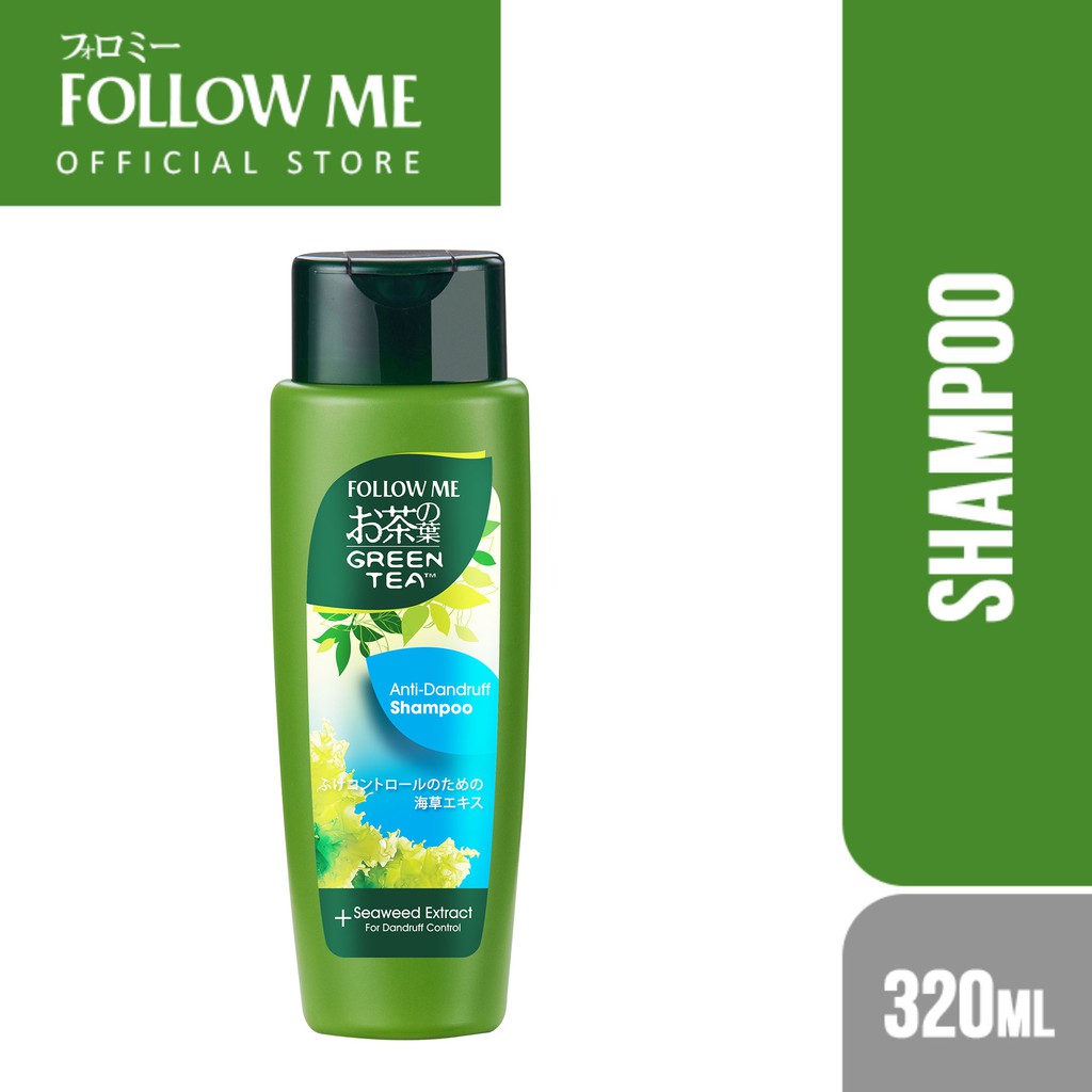 SIÊU GIẢM GIÁ Dầu gội Follow Me sạch gàu, ngăn rụng tóc Trà Xanh Thế Hệ Mới – Anti-Dandruff (Sạch gàu) - 320ml