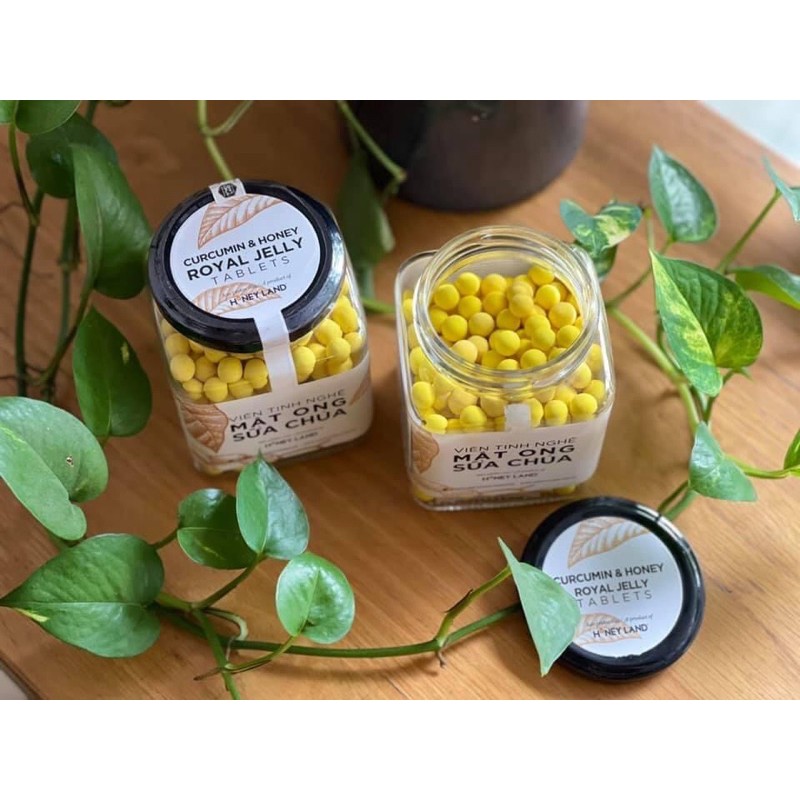 Viên tinh nghệ mật ong sữa chúa 250g Honeyland | BigBuy360 - bigbuy360.vn