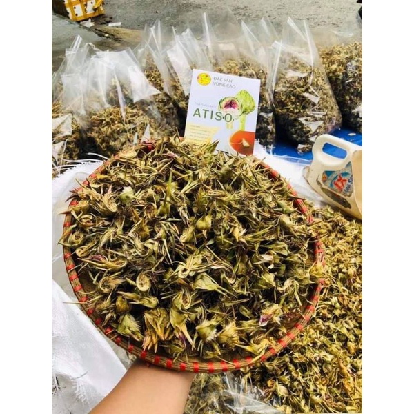 Hoa atiso phơi khô