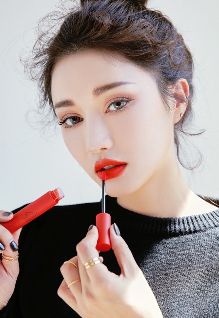 Son kem lì 3ce velvet lip tint chuẩn auth | BigBuy360 - bigbuy360.vn