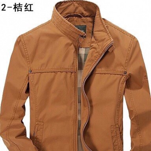 Áo khoác kaki phom suông