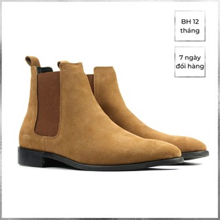 Giày Chelsea boots Tobacco August AG1V da lộn nhập khẩu