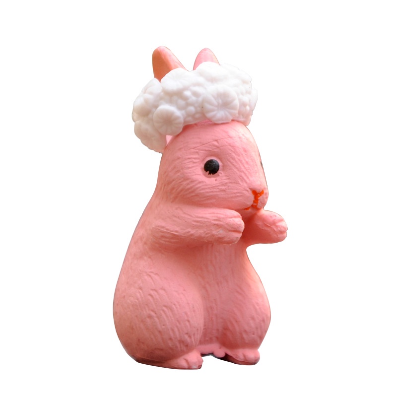 Bộ 12 Búp Bê Hình Thỏ Để Bàn Trang Trí