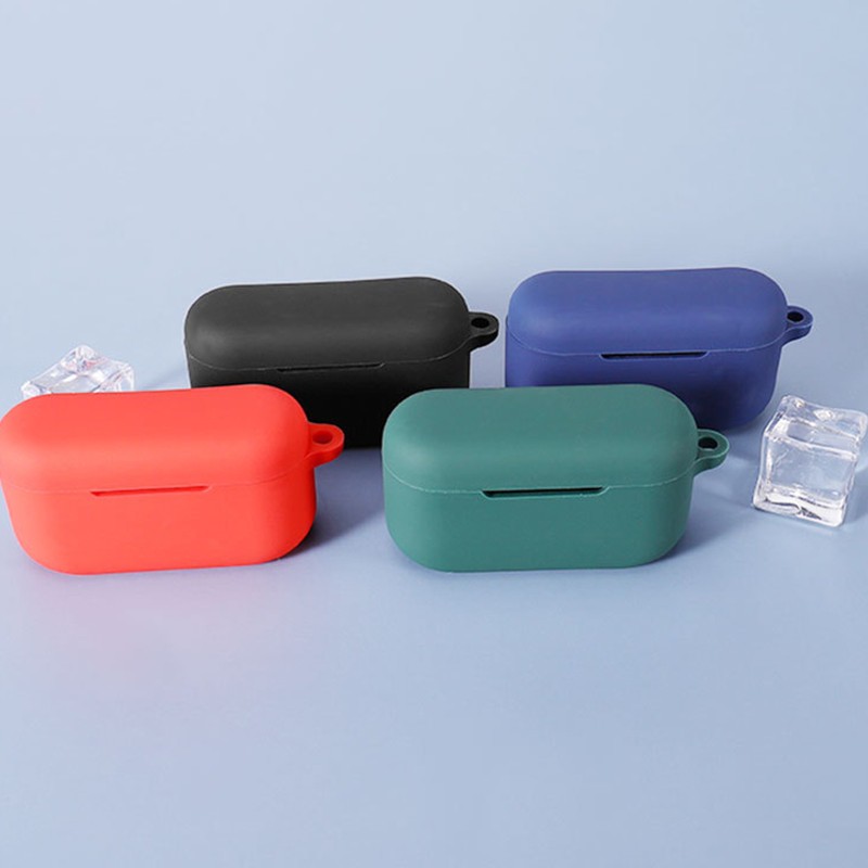 🌟3c🌟OMT00  Xiaomi 1More Omthing AirFree case Silicone Protective Cover Anti-Drop Earphone Case For Omthing AirFree  TWS Earphone