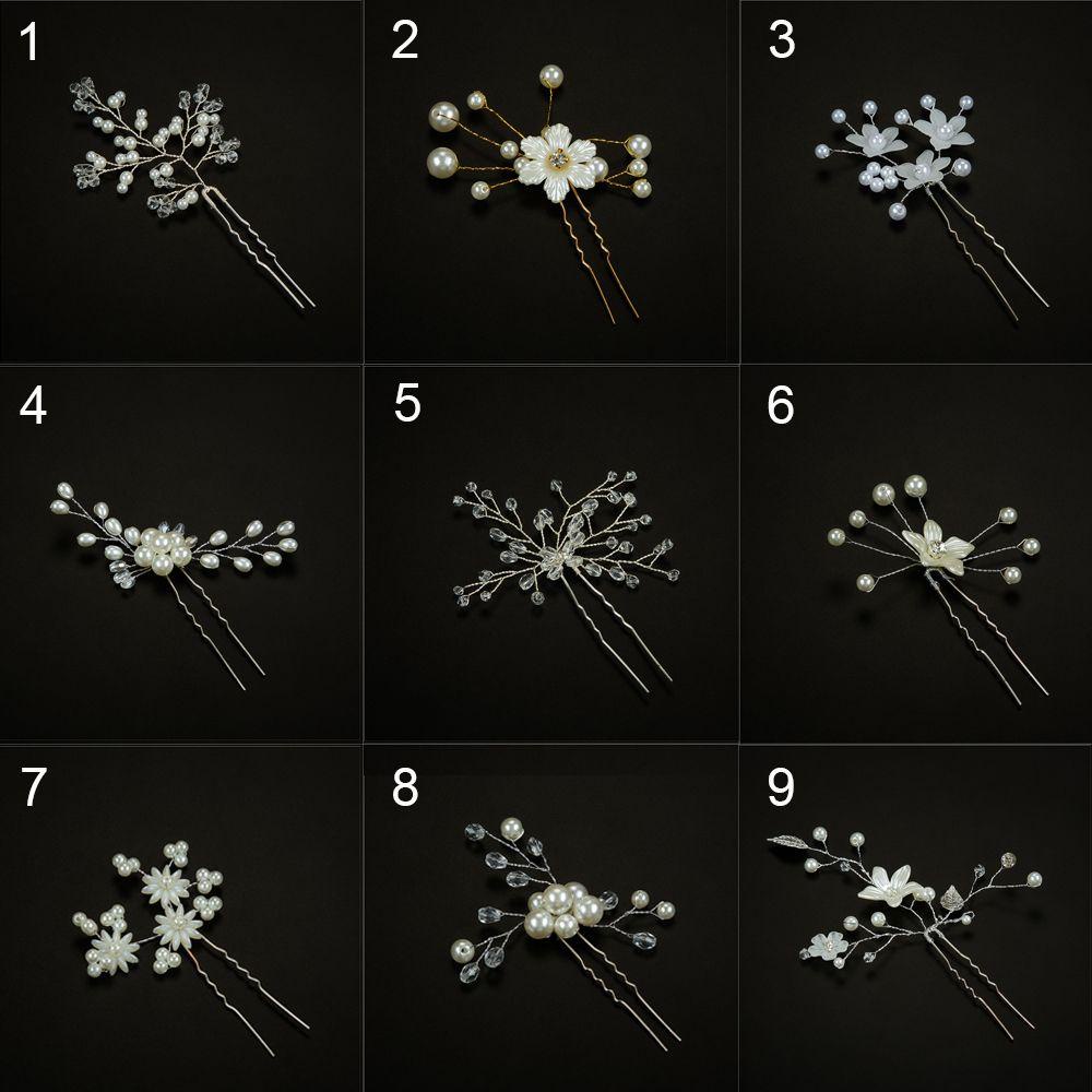 Kẹp Tóc SUMU|Kẹp Tóc Cô Dâu Đính Đá Sang Trọng