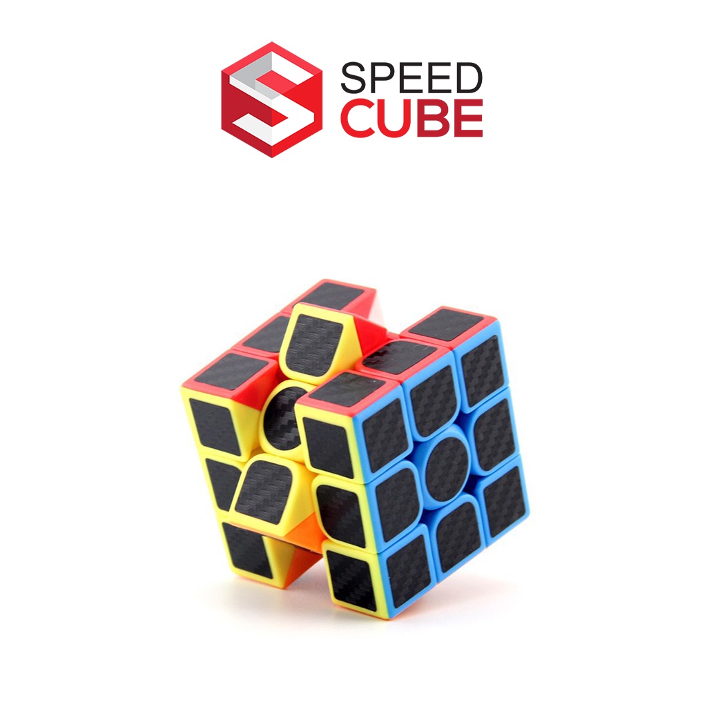 [Mã 44LIFESALE giảm 10% đơn 99K] Rubik 3x3 giá rẻ carbon, Rubik 3 tầng Moyu Meilong 3 WCA Carbon 2021 - Shop Speed Cube