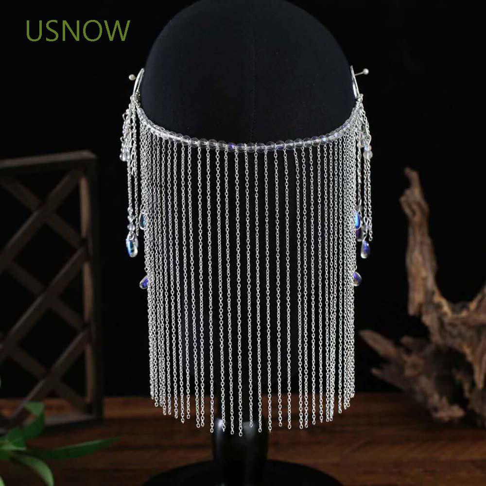 Vỏ Kẹp Tóc Bằng Hợp Kim Phối Tua Rua Phong Cách Cổ Điển Thời Trang Cho Nữ