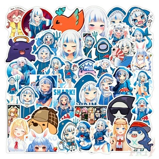 Sticker/ Hình dán anime Hololive Gawr Gura ( combo 10-50 stickers, randoms)