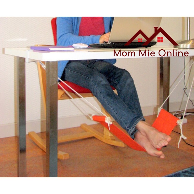 Võng kê chân, võng gác chân văn phòng, du lịch tiện lợi - M001