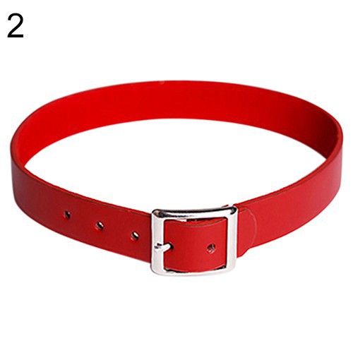 Vòng Sát Cổ Choker Dạng Thắt Lưng Da Nhân Tạo Nữ Trang Dành Cho Câu Lạc Bộ Nữ Sinh Nhật Làm Quà Tặng