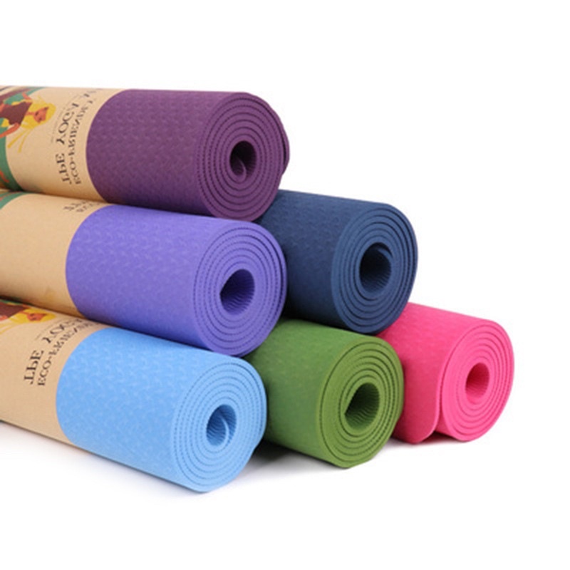 THẢM TẬP YOGA TPE 2 LỚP DÀY 6MM